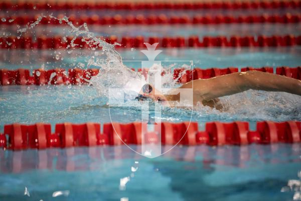 Picture by Sophie Rabey.  26-11-23.  The Island Swimming Championships 2023 - Session 5.
Boys 9 & Over 200 SC Meter Freestyle.
Barnabas Smith.