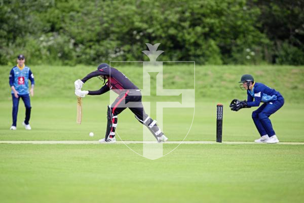 Picture by Sophie Rabey.  05-05-24.  Cricket Action at KGV - Cobo vs Indies.