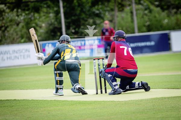 Picture by Sophie Rabey.  22-06-24.  Cricket at KGV.  T20 inter-insular.