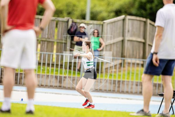 Picture by Sophie Rabey.  23-06-24.  Athletics Action at Footes Lane.  Inter-insular.
Javelin.