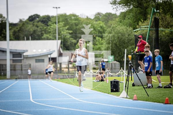 Picture by Sophie Rabey.  23-06-24.  Athletics Action at Footes Lane.  Inter-insular.
800m.