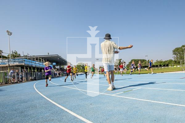 Picture by Sophie Rabey.  26-06-24.  Primary Schools Athletics Track & Field Competition at Footes Lane.
Year 4 Boys - 400m