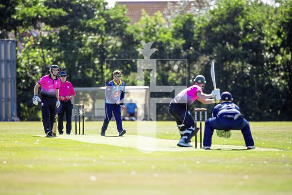 Picture by Peter Frankland. 10-08-24 Cricket at Port Soif - Cobo v Griffins.