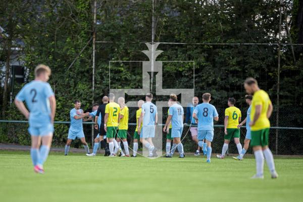 Picture by Peter Frankland. 20-08-24 Football at Corbet Field. Martinez Cup Vale Rec v North.