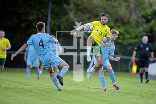 Picture by Peter Frankland. 20-08-24 Football at Corbet Field. Martinez Cup Vale Rec v North.