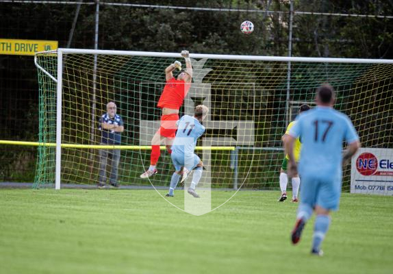 Picture by Peter Frankland. 20-08-24 Football at Corbet Field. Martinez Cup Vale Rec v North.