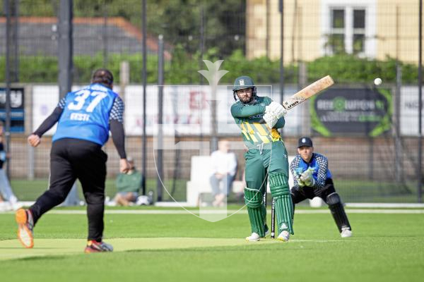 Picture by Peter Frankland. 23-08-24 Cricket at KGV - Guernsey v Estonia in T20 World Cup qualifiers.