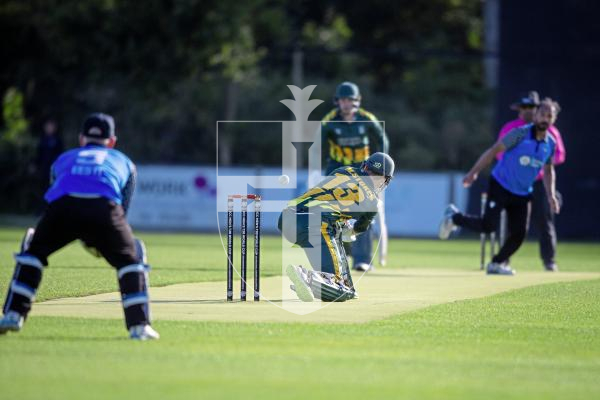 Picture by Peter Frankland. 23-08-24 Cricket at KGV - Guernsey v Estonia in T20 World Cup qualifiers.