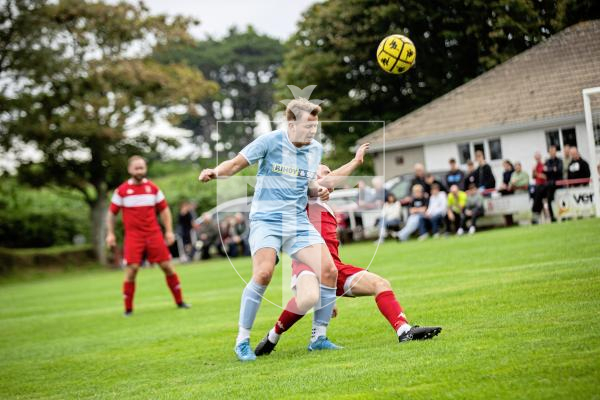 Picture by Sophie Rabey.  07-09-24.  Football action at St Peters, Sylvans vs North.