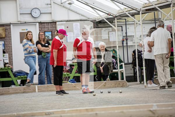 Picture by Sophie Rabey.  08-09-24.  Petanque Open action.