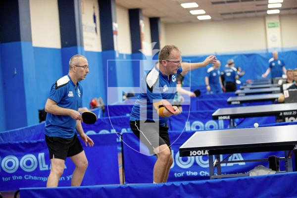 Picture by Peter Frankland. 13-09-24 Table Tennis - Veterans Home Nations 2024 Championships.