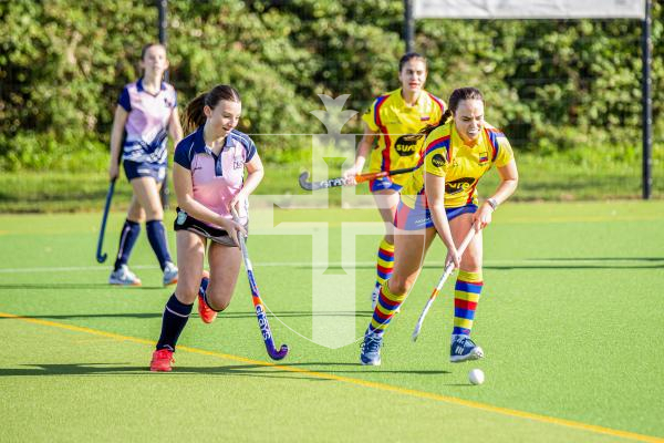 Picture by Karl Dorfner. 14-09-2024 - Action from Footes Lane Women's hockey - Puffins v Cubs