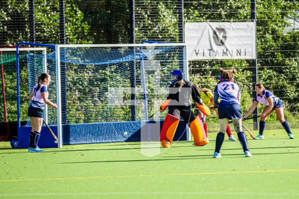 Picture by Karl Dorfner. 14-09-2024 - Action from Footes Lane Women's hockey - Puffins v Cubs - First half goal 2