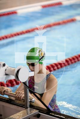 Picture by Sophie Rabey.  05-10-24.  GASA 100m Championships 2024 at St Sampsons High School.
Female 9 & Over 100SC Meter Backstroke.
Isla Rault.