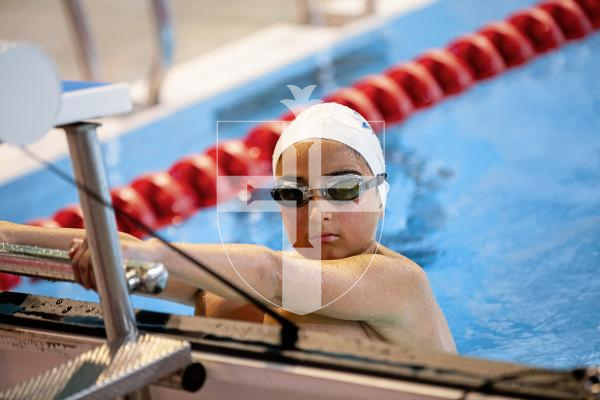 Picture by Sophie Rabey.  05-10-24.  GASA 100m Championships 2024 at St Sampsons High School.
Open/Male 9 & Over 100 SC Meter Backstroke.
Raif Sebire.