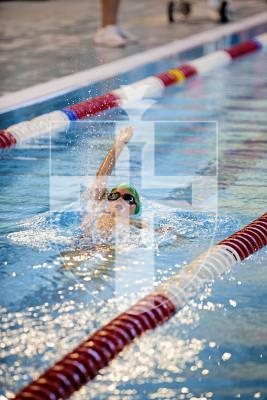 Picture by Sophie Rabey.  05-10-24.  GASA 100m Championships 2024 at St Sampsons High School.
Open/Male 9 & Over 100 SC Meter Backstroke.
Aaron Beak.