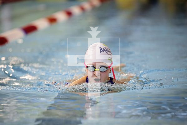 Picture by Sophie Rabey.  05-10-24.  GASA 100m Championships 2024 at St Sampsons High School.
Female 9 & Over 100 SC Meter IM.
Isabelle Price.