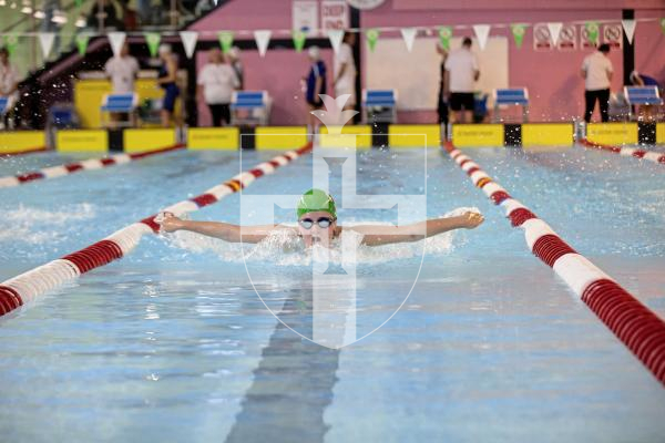 Picture by Sophie Rabey.  05-10-24.  GASA 100m Championships 2024 at St Sampsons High School.
Female 9 & Over 100 SC Meter IM.
Kadee Truffitt.