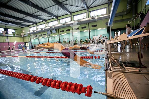 Picture by Sophie Rabey.  05-10-24.  GASA 100m Championships 2024 at St Sampsons High School.
Open/Male 9 & Over 100 SC Meter Backstroke.
Heat 7 of 7