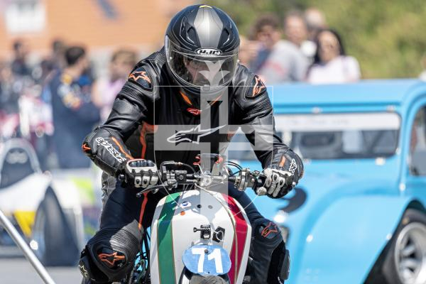 Picture by Peter Frankland. 14-06-25 Sprint at Vazon. Jez Mann
