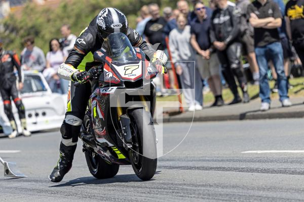 Picture by Peter Frankland. 14-06-25 Sprint at Vazon. Jason Crittell.