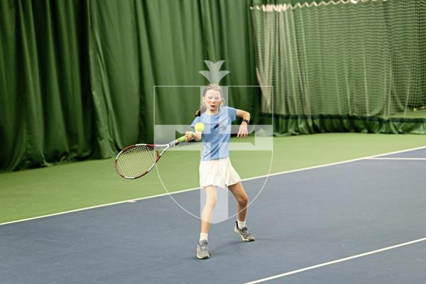Picture by Sophie Rabey.  22-07-25.  BNP Paribas Guernsey Open Tennis.
U11s Semi Finals - Alexandra Smith and Imogen Costen(pictured) .