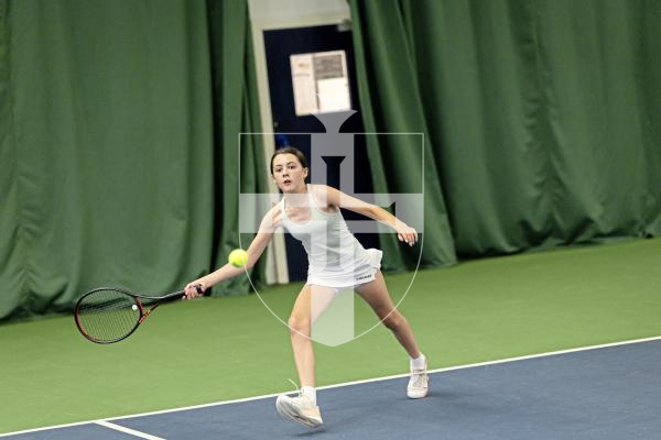 Picture by Sophie Rabey.  22-07-25.  BNP Paribas Guernsey Open Tennis.
U11s Final - Svea Newark vs Alexandra Smith(pictured).
