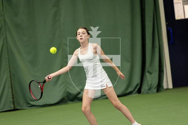 Picture by Sophie Rabey.  22-07-25.  BNP Paribas Guernsey Open Tennis.
U11s Final - Svea Newark vs Alexandra Smith(pictured).