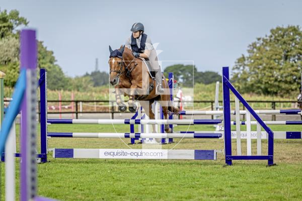 Picture by Peter Frankland. 23-08-25 Horse of the Year Show at Chemin Le Roi. Sam Gervaise-Brazier on Tyson EB