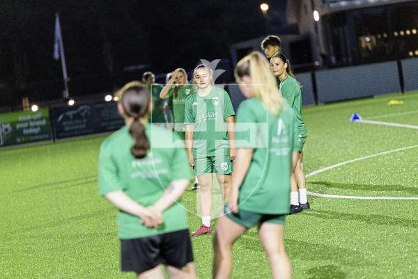 Picture by Sophie Rabey.  26-08-25.  GFC women training session at Victoria Park ahead of their game this weekend.  Interviews and training action.