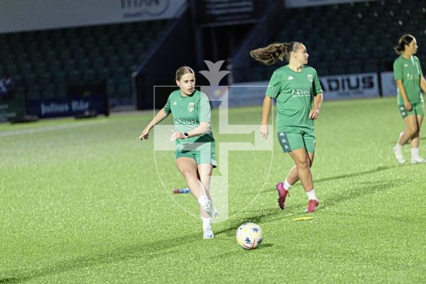 Picture by Sophie Rabey.  26-08-25.  GFC women training session at Victoria Park ahead of their game this weekend.  Interviews and training action.