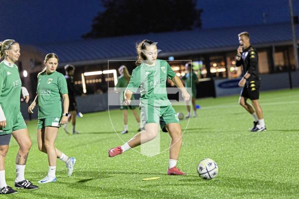 Picture by Sophie Rabey.  26-08-25.  GFC women training session at Victoria Park ahead of their game this weekend.  Interviews and training action.