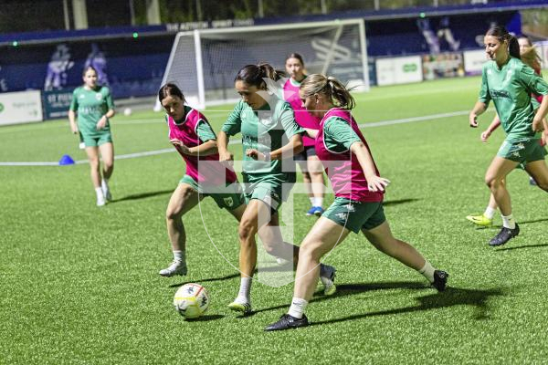 Picture by Sophie Rabey.  26-08-25.  GFC women training session at Victoria Park ahead of their game this weekend.  Interviews and training action.