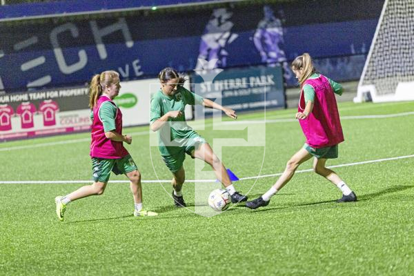 Picture by Sophie Rabey.  26-08-25.  GFC women training session at Victoria Park ahead of their game this weekend.  Interviews and training action.