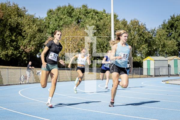 Picture by Sophie Rabey.  31-08-25.  Athletics Action at Footes Lane.
200m