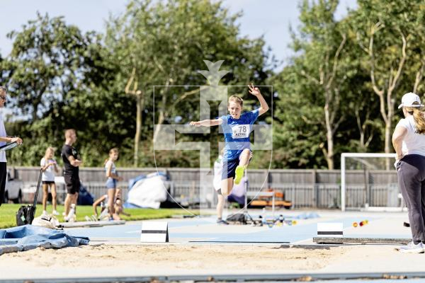 Picture by Sophie Rabey.  31-08-25.  Athletics Action at Footes Lane.
Long Jump