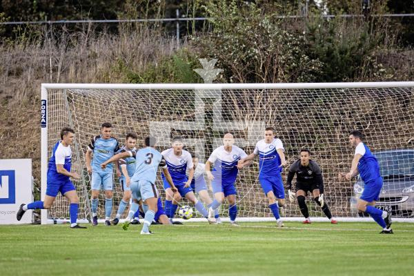 Picture by Sophie Rabey.  02-09-25.  Football action at Northfield.  North vs Rovers.