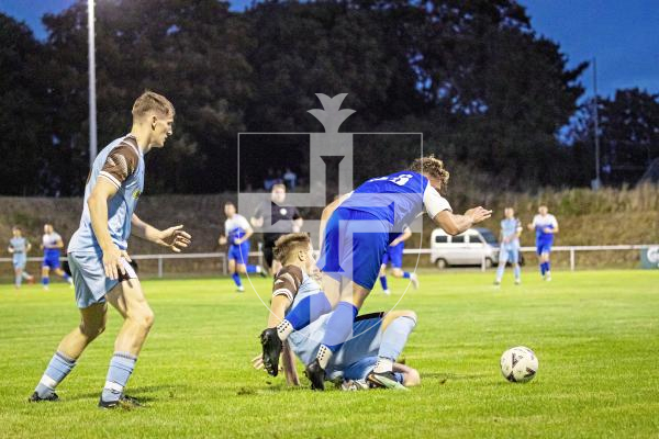Picture by Sophie Rabey.  02-09-25.  Football action at Northfield.  North vs Rovers.