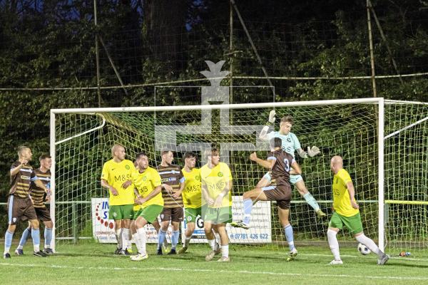 Picture by Sophie Rabey.  09-09-25.  Football Action at Corbet Field.  Vale Rec vs North.