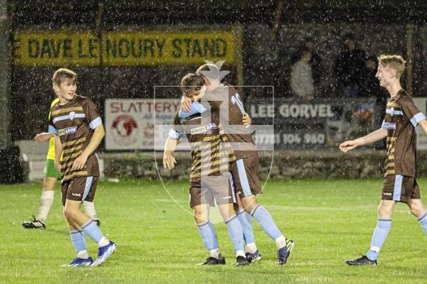 Picture by Sophie Rabey.  09-09-25.  Football Action at Corbet Field.  Vale Rec vs North.