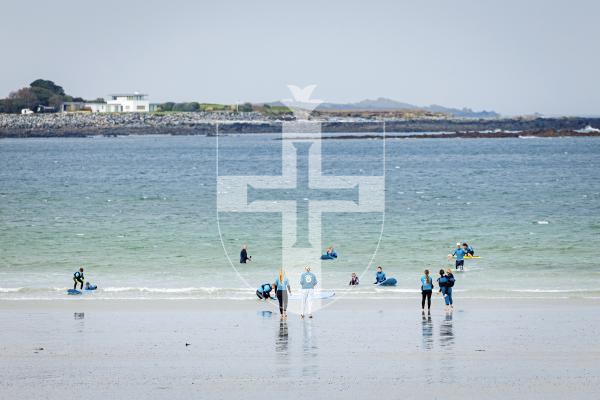 Picture by Sophie Rabey.  20-09-25.   Healing Waves, a Jersey bases Ocean Therapy Centre, are over again in Guernsey to host adaptive surfing sessions.