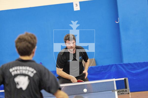 Picture by Sophie Rabey.  25-09-25.  Div 1 Table Tennis action.
Alex Robinson
