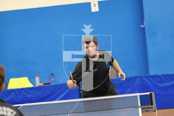 Picture by Sophie Rabey.  25-09-25.  Div 1 Table Tennis action.
Alex Robinson