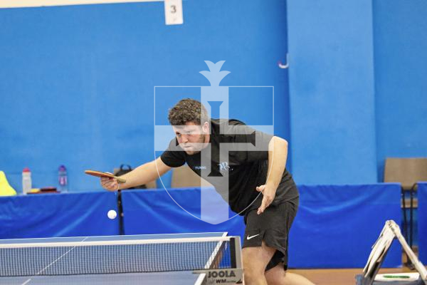 Picture by Sophie Rabey.  25-09-25.  Div 1 Table Tennis action.
Alex Robinson