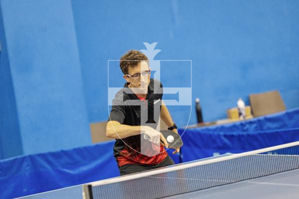 Picture by Sophie Rabey.  25-09-25.  Div 1 Table Tennis action.
Ben Foote