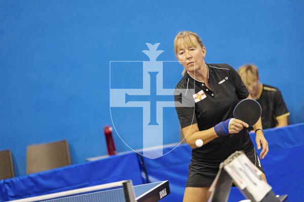 Picture by Sophie Rabey.  25-09-25.  Div 1 Table Tennis action.
Dawn Morgan