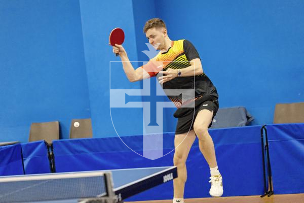 Picture by Sophie Rabey.  25-09-25.  Div 1 Table Tennis action.
Josh Stacey.