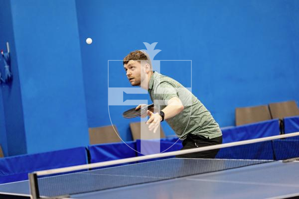 Picture by Sophie Rabey.  25-09-25.  Div 1 Table Tennis action.
Lawrence Stacey.