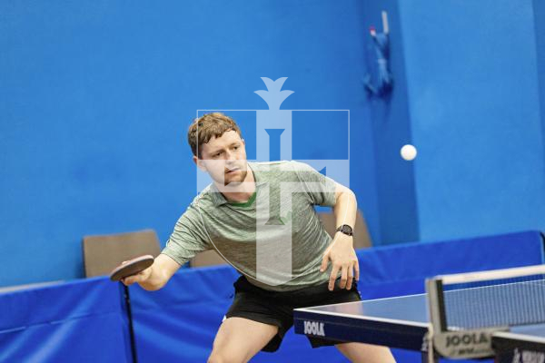 Picture by Sophie Rabey.  25-09-25.  Div 1 Table Tennis action.
Lawrence Stacey.