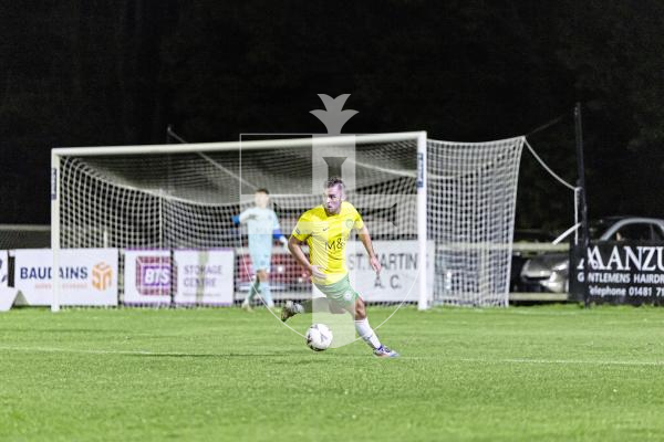 Picture by Sophie Rabey.  30-09-25.  Football action at Blanche Pierre Lane - Vale Rec vs Saints.